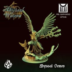 Abyssal-Demon.jpg 3D file Abyssal Demon・3D printable model to download