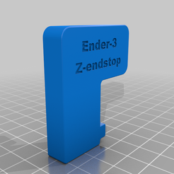 Ender-3_Z-endstop_type1.png Télécharger fichier STL gratuit Creality Ender-3 Z-endstop • Plan à imprimer en 3D, naedioba1