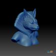 3DPrint5.jpg Craft cat goddess -Anubis- bust