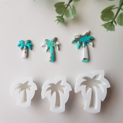 Polymer Clay Cutter Palm Tree 3D model