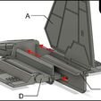 ImperialShuttleInstructions_Page_06.jpg Free STL file Lambda-Class Imperial Shuttle Kit Card・3D printable object to download