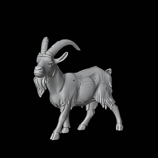 ⛰️ Mountain Goat I401 Gift Bust Figure Unique & Detailed