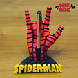 Spiderman-5.png Spiderman Hand Pen and Phone Holder