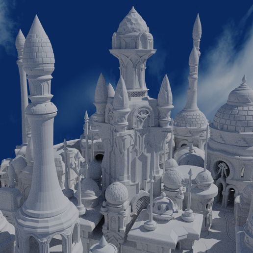 tower.jpg Dalaran WotLK / LEGION  3D display figure
