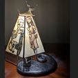 complete lamp side1.JPG Nightmare before Christmas inspired lamp