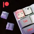 spy_x_family_portada.jpg STL file Spy x Family Keycaps - Mechanical Keyboard・3D printer design to download