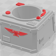 Aigis_base1.png Aegis Turret Base and Foldable Tarantula base - WH40k