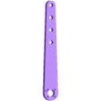WAS armv2.stl Bras d'extension pour le capteur d'angle AA ROT120
