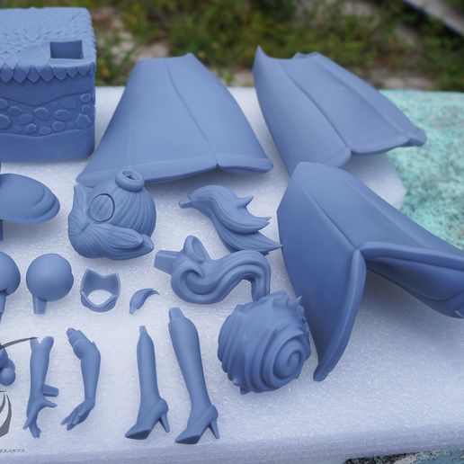 26.jpg Princesa Peach - STL 3D Print Figure