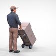 PD.8.11-Copy.jpg Paketzusteller mit Handwagen oder Bauarbeiter