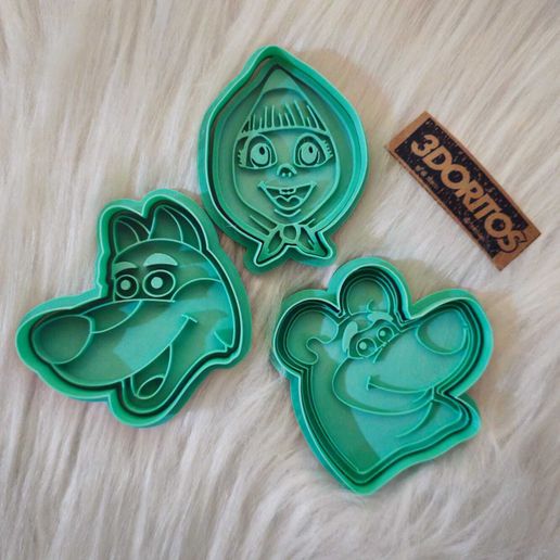 Masha and the Bear Cookie Cutter