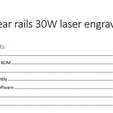 na_cults.png Linear rails 30W DIY laser engraver