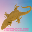 2.png Gecko 3D MODEL STL FILE FOR CNC ROUTER LASER & 3D PRINTER
