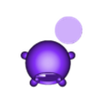 HyperPixel-4in-Round-Touch-m3-01-04-crooked-v47-top.stl STL file Sphere Enclosure w. crooked legs (M3O104) for pimoroni HyperPixel 2.1 round Touch and *Raspberry Pi*・3D printable design to download