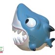Shark-Gadget-Ball-12.jpg Shark Gadget Box 3D Sculpting Printable Model