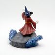 Mickey_Fantasia-back.jpg Free STL file Sorcerer's Apprentice Mickey from Fantasia・3D print object to download