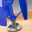 Untitled 723.jpg Pro VERTICAL AXIS WIND TURBINE mit oder ohne optionale gedruckte Lager