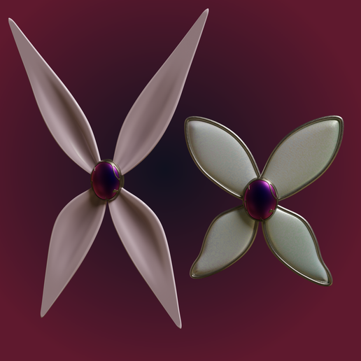 Butterfly Miraculous Moth Brooch ladybug