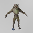 Alien0003.png Alien Creature Lowpoly Rigged