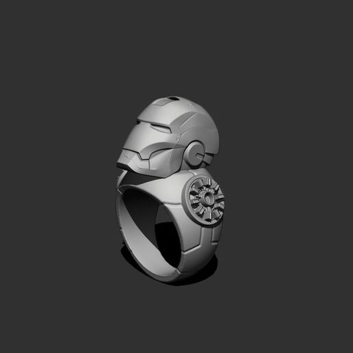 ironman ring 3D model