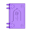 BelleBook_Cover.stl Free STL file Belle Book Dice Box・3D printable model to download