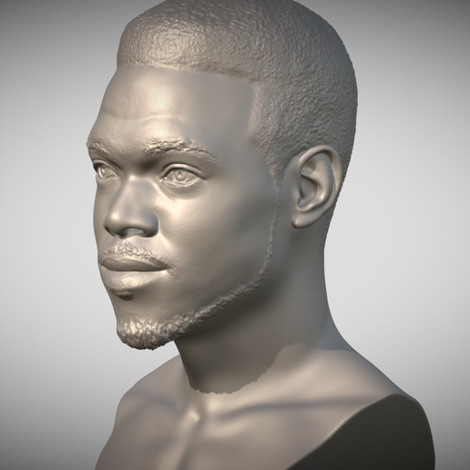 👤 Chance The Rapper bust for 3D printing・ STL File for 3D printing・Cults