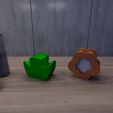 untitled5.jpg 3D Flower Decor & Flower Vase with 3D stl File, Flower Print, Flower Decor, 3D Printed Decor, Gift for Kids, 3d Printing, Flower Holder