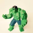 Low Poly Hulk, ZeBlate