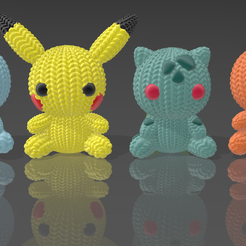 pokemons-crochet.png Crochet Pokemon & Mario (VRsculpts Dec 2023 patreon releases)