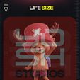 front.jpg Life Size Pirate Reindeer 3D Printer STL