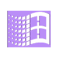Windows95Logo.stl Логотип Windows 95