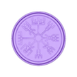 Vegvisir_Medallion.obj Vegvisir / The Viking Compass/Runic Compass