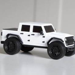 EOSR6925.jpg Fichier STL gratuit JEEP Wrangler Truck (Gladiator)・Plan à télécharger et à imprimer en 3D