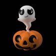 3f8406cb1bd163c6f1ee483f000fa038_preview_featured.jpg Archivo STL gratis Figura fantasma de calabaza・Plan de la impresora 3D para descargar