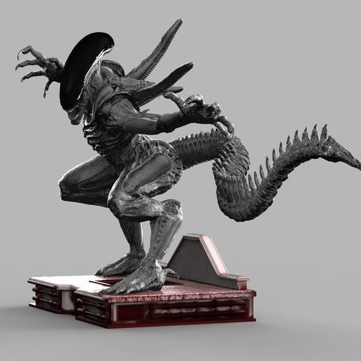 DARK-HOUSE-TOYS-ALIEN-XENOMORPH-ATTACK-3D-PRINTING-STL-1.jpg ATAQUE ALIEN XENOMORFO