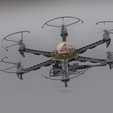 cdae-4.png D-KAZ Attack UAV Drone - STL included