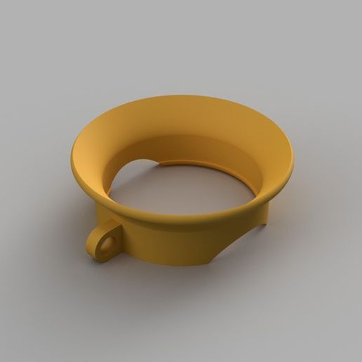 SJ5000 lens hood 3D model