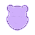 winnie (2).stl winnie the pooh cookie cutter