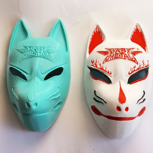 BABYL フォックスマスク FOX MASK 銀 シルバー 【未使用】 Yahoo!オークション -「babymetal fox mask」の落札相場・落札価格
