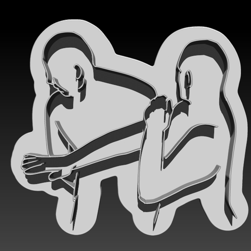 The Oscar Slap 2.0 (Will Smith x Chris) 3D model