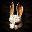 240463929_10226655976564656_16872815096283585_n.jpg The Huntress Mask - Dead by Daylight - The Rabbit Mask 3D print model