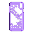 XR Falling Stars.stl Fichier STL Etuis pour iPhone XR・Modèle imprimable en 3D à télécharger