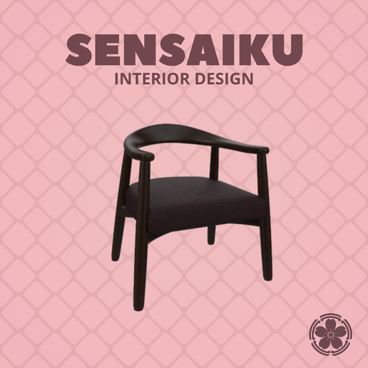 Miniature Replica 1:12 Matteo Nunziati 399. Tekton Chair for Miniature Dollhouse - 3D Print Instant Download - Miniature Furniture Designer Series