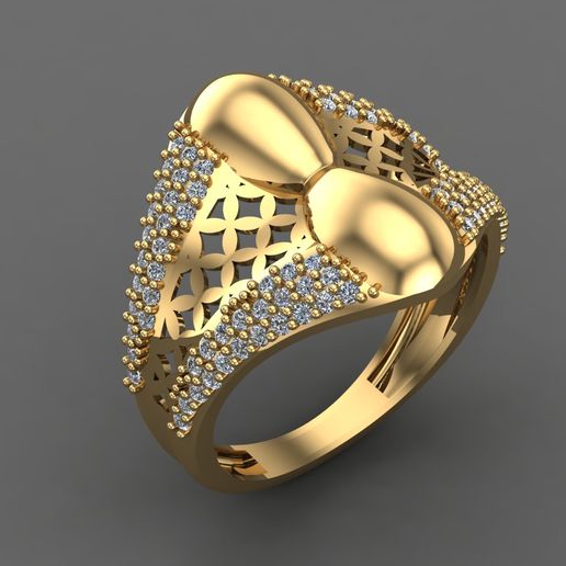WOMEN RING - 3DM RENDER DETAIL 3D PRINT MODEL - 3D model
