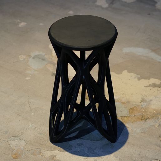 🪑 Nervura Stool・Free STL File for 3D printing・Cults