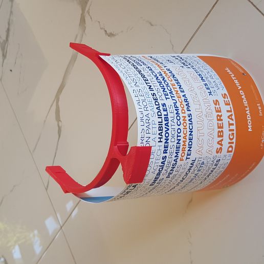 FACE PROTECTOR CROWN VIRUS MASK - 3D model önizlemesi