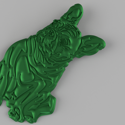 FRENCH-BULLDOG.png Archivo STL Bulldog Francés 2023・Objeto para impresora 3D para descargar