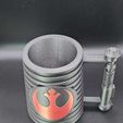 rebel4.jpg Rebel Alliance Cozy lightsaber handle.