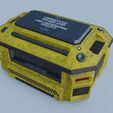Scifi_crate_render8.jpg Weapons Crate 3D Model