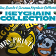 Vibes,-Quacks,-Sarcasm-Keychain-Collection.png Coleção de porta-chaves Vibes, Quacks & Sarcasm